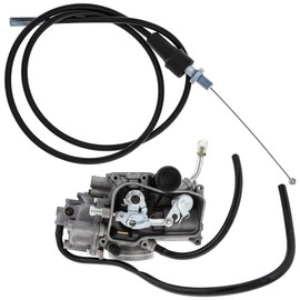 NICHE Carburetor Throttle Cable Kit For Yamaha Moto 4 YFM350ER 3HN-14101-00-00 3HN-14101-01-00 1NU-26311-00-00