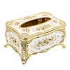 LABRIMP Elegant European Style Tissue Holder Trimmed Fashion Tissue Box