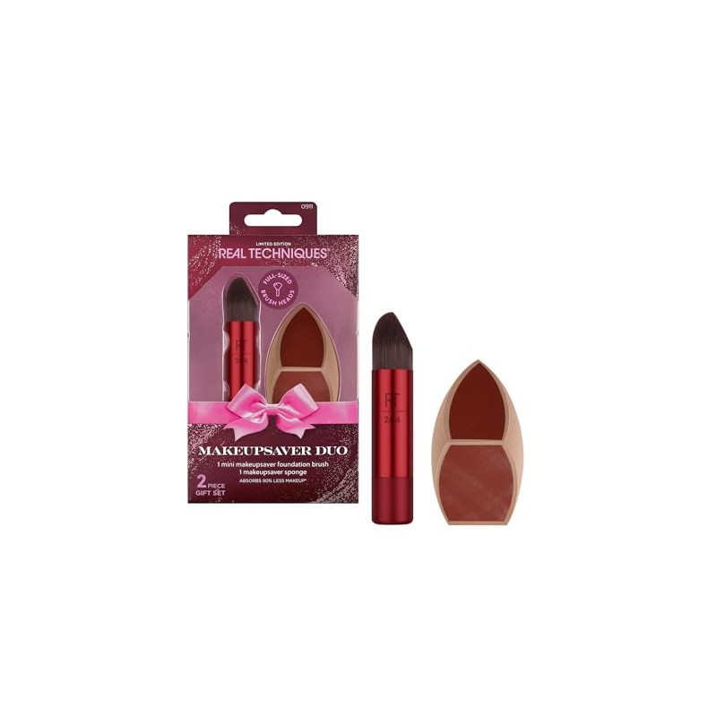 Real Techniques Makeupsaver Duo 2 Piece Gift Set, Limited Edition