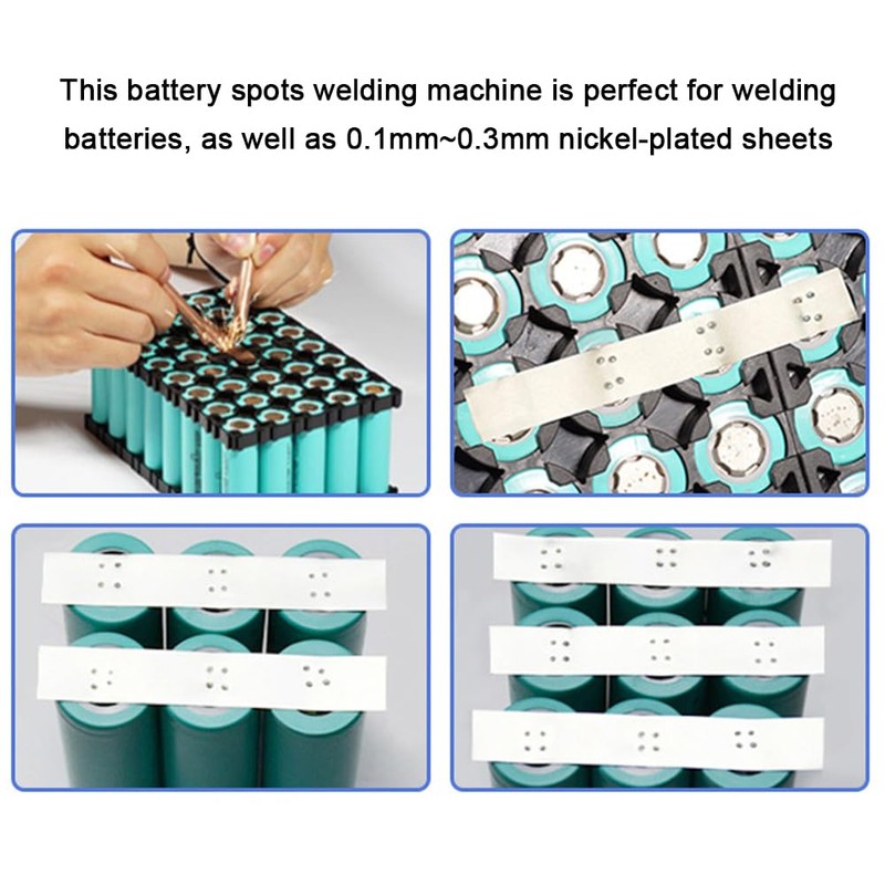 DO-03 Handheld LCD Display Power Adjustable Spots Welding Machine 0.3mm