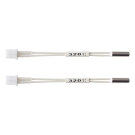 FYSETC K1 Max Replacment Hot End Part - 3D Printer Accessories: 2Pcs Φ3*10mm 100K Thermistor Temperature Sensor Up to 593℉ Cable Length 1.9 inch for K1C K1 Max Hot End Heater Block