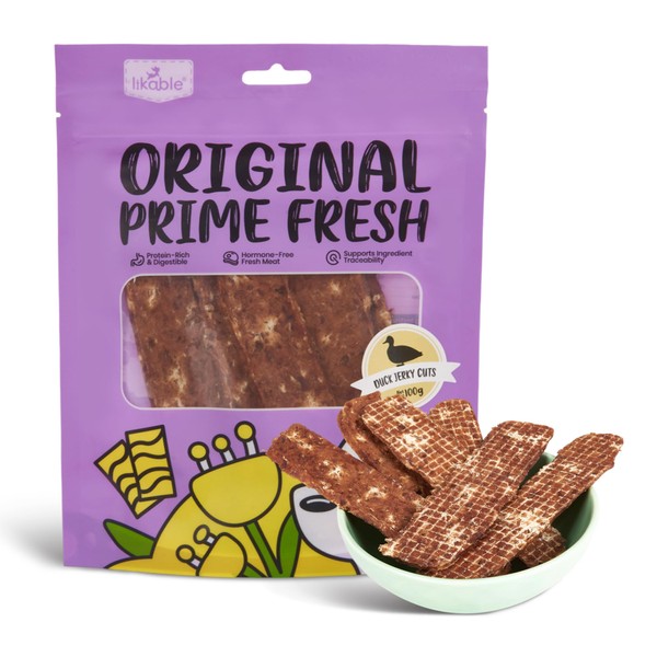 LISPOO Likable Premium Pet Treats Delicious and Healthy Dog Duck
