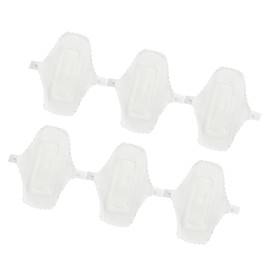 COLLBATH Maternity Pads Set of 6 Reusable Sanitary Towels Soft Cotton Pads Wet Bags for Travel