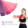Bandas Para Ejercicio Resistencia Elásticas 5 Niveles Yoga Fitness