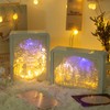 Papercut Light Box Soft Warm Light Romantic USB Battery Powered