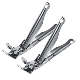 2 pcs Multifunctional Gripper Clip, Anti Scald Clamp Heavy Duty Handle Air Fryer Pans Gripper for Cooking Baking