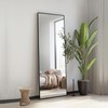 Sunniry Full Length Mirror 56x16 inch, Black Full Body Mirror,