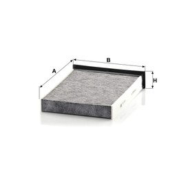 MANN-FILTER CUK 2316 Cabin Air Filter - CARS + TRANSPORTERS