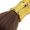 Barber Neck Duster Brush Soft Hair Electroplating Process Barber Brush
