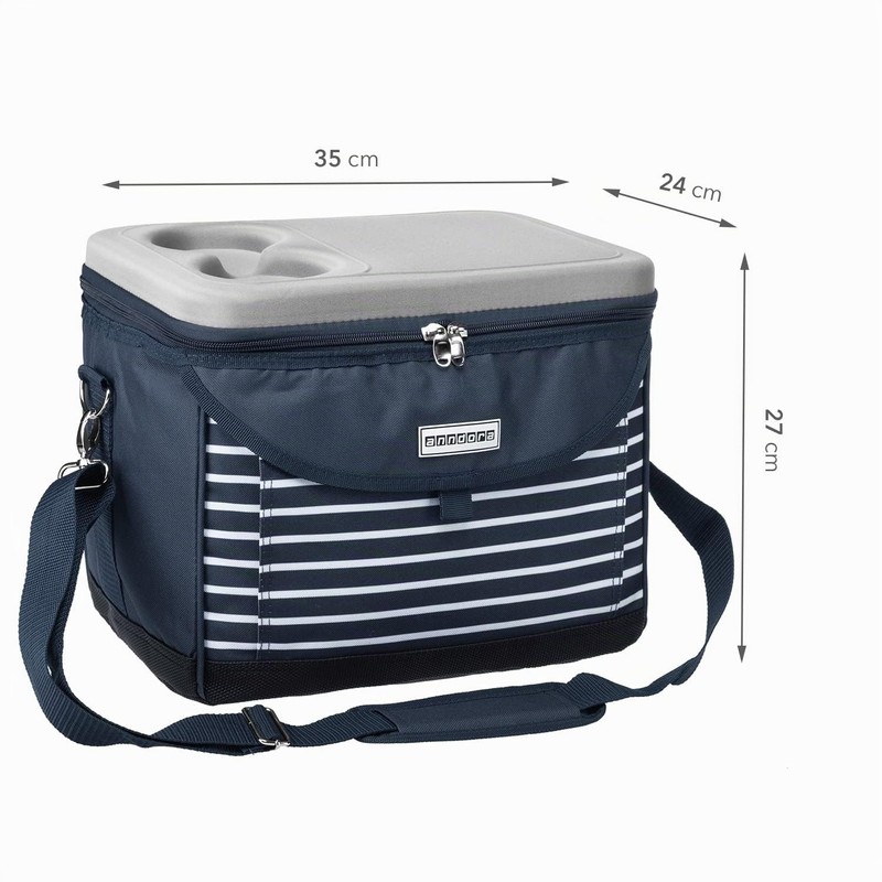anndora Picnic Cooler Bag 22 Litres TW-1885-230 - Navy Blue