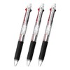 三菱鉛筆 Jet Stream 2 Colors 0.7 mm Clear [Set of 3]