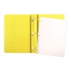 Oxford Duotangs, Yellow, Leatherette File Folders, Letter Size, 6 Per