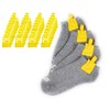 The Amazing Sock Clip Sock Holder, 32 Clips, Yellow, Made
