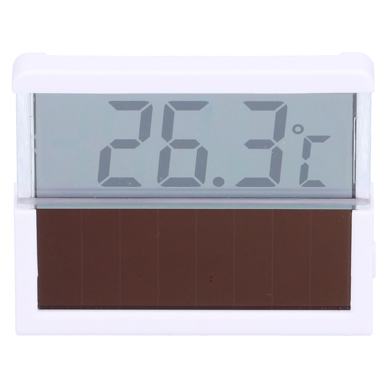Fish Tank Solar Energy Thermometer LED Display Water Temperature Aquarium