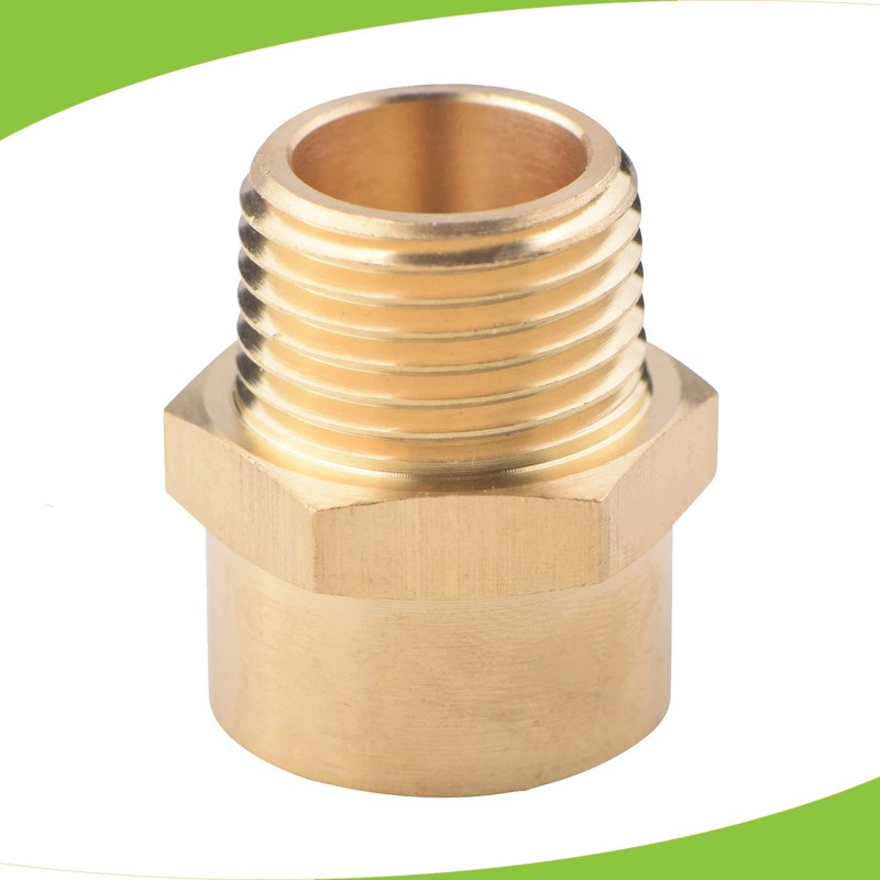 4 Pack 1/2" BSP to NPT Adapter, G 1/2 (BSP)