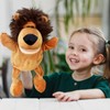 Animal Hand Puppets for Children, Lion Hand Puppets, Storytelling Hand