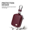 PU Leather Portable Carrying Earphone Case Compatible with Airpods 4