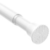 SISELBA Spring Tension Curtain Rod 32-76 inch, Adjustable Expandable Tension
