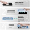 FLOLAB ONETIME PRO NanoArmour 3D Screen Protector with ClearVue Anti