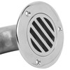 Durable Boat Floor Drain 316 Stainless Steel Marine 90 Degree