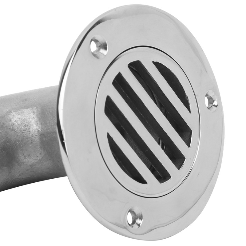 Durable Boat Floor Drain 316 Stainless Steel Marine 90 Degree