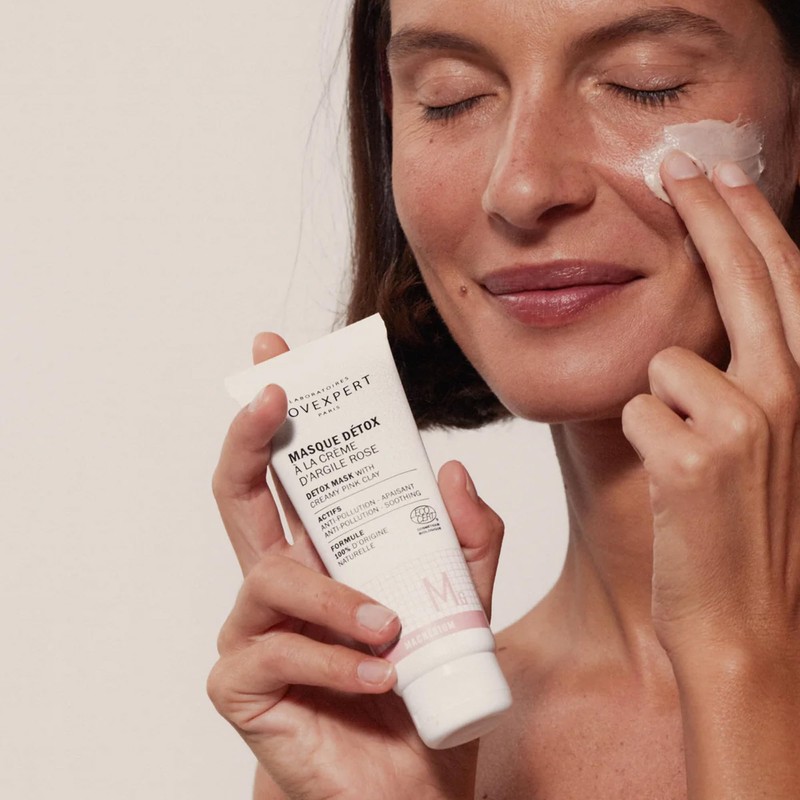 Novexpert Detox Mask with Cream of Pink Clay Woman 75