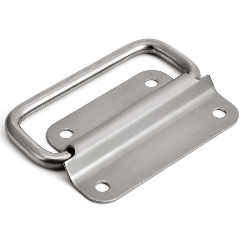 Stainless Steel Drawer Handle with Flexible Loop and Fixing Options