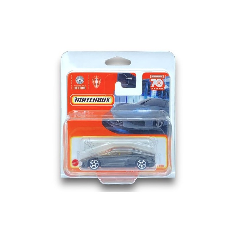 Matchbox 2021 Koenigsegg Gemera (Silver) - Koenigsegg 2023-45/100 (Short Card)