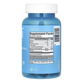 Goli Nutrition Ashwa- Suplemento Para Estres 60 Gomitas Sfn Berry