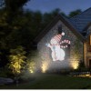 Eambrite Christmas LED Projector Lights Snowman Skiing Party Lamp Indoor