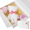 Bloom Imabari Towel, Towel Bear, Towel Gift, Bear & Flowers,