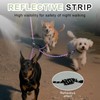 LEOSASA No-Tangle 3-Dog Leash - Main Lead Rope with Heavy-Duty