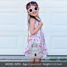 mibasies Toddler Purse for Little Girls Handbags Kids Age 3-8 Kola purse