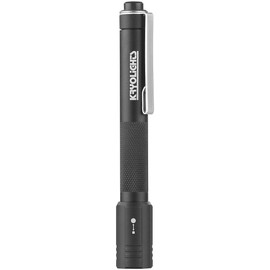 KryoLights Pen-Light LED Torch, 150 Lumens, 3 Watt, Focusable, Aluminium, IP54 (Pen Torch)
