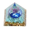 Constellation Pyramid Stone for Positive Energy Reduce Stress Chakra Resin