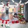 307 Pieces Christmas Snowman Wooden Beads Craft Project for Kids