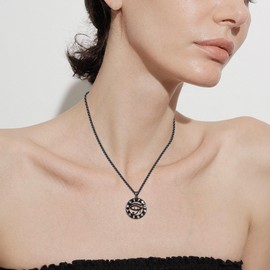 UCADRIT Eye of Horus Necklace 925 Sterling Silver Eye of Horus Pendant Necklace Ancient Egyptian Jewelry Present for Women Men