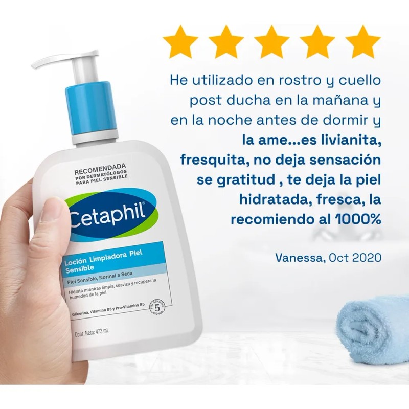 Loción Limpiadora Cetaphil Facial Y Corporal 473ml