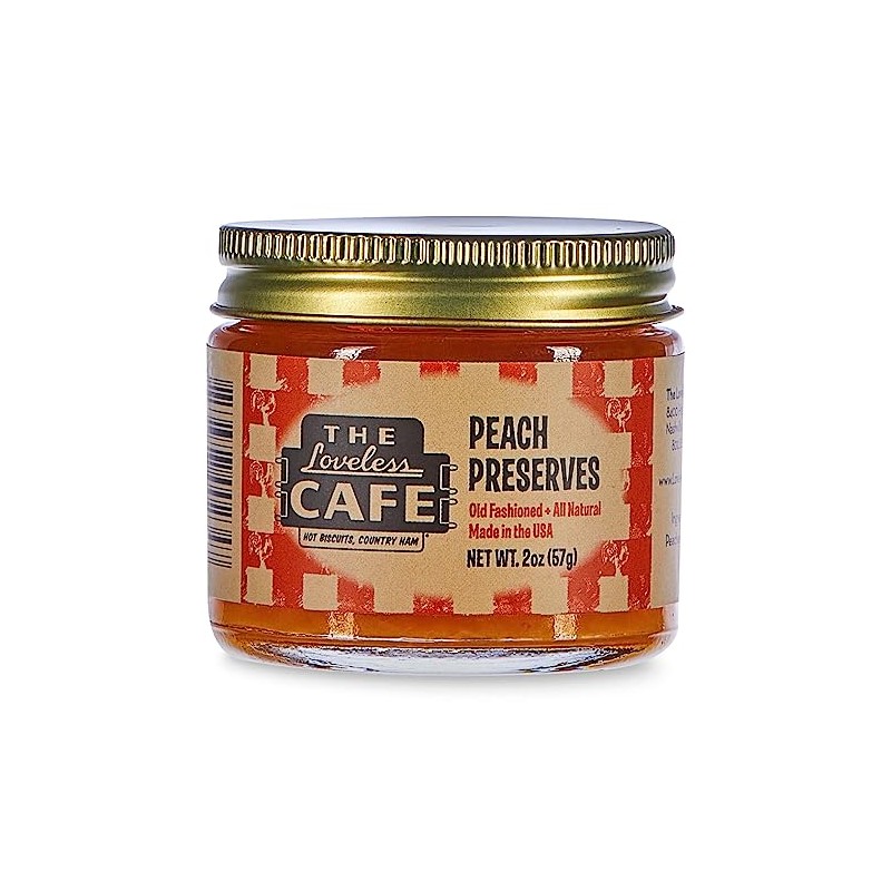 The Loveless Cafe Peach Preserves 2 oz