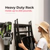 TIDYME Garage Tool Organizer Wall Mount - Sturdy Storage Rack