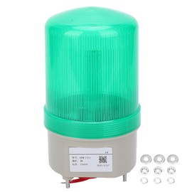BERM Warning Light LED Flashing Alarm Equipment Lamp Emergency Light 220VAC BEM‑1101Green