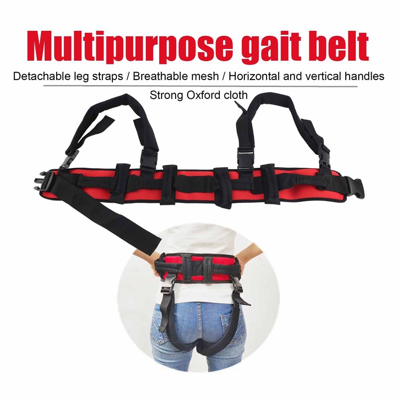 Nursing Safety Gait Belt Patient Elderly Breathable Adjustable Transfer Belt