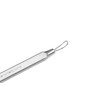 REMOS Komedonenquetscher/Pickelentferner mit 2 Schlingen, Edelstahl, rostfrei, 10 cm