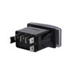 Foruly 5 Pin Winch Switch Amber LED Light On Off