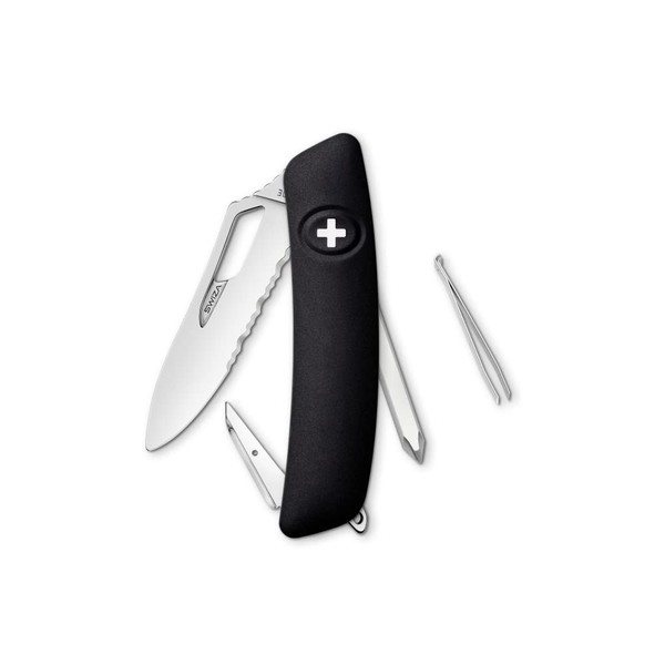 Swiza Navaja suiza Original Single Hand SHO2 TR Wavy Edge,
