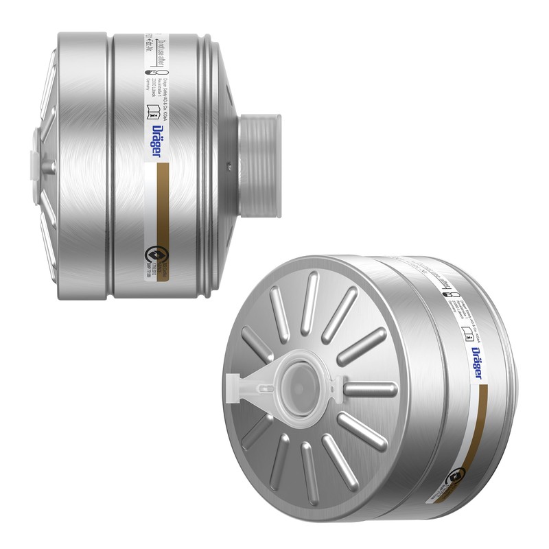 Dräger Respiratory protection combination filter Rd40 1140 AX P3 R