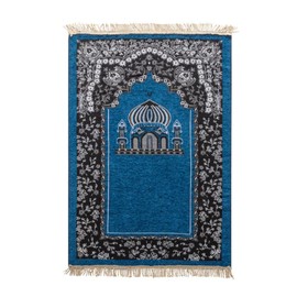 Muslim Prayer Rug Islamic, Islamic Mat Muslim Prayer Rug Pilgrimage Carpet, Protable Travel Prayer Rugs, Soft Islamic Prayer Rug, Ramadan Decoration