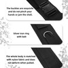 Liyquint Soft Neoprene Padded Belt， weight training belt，with 2 Movable