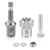 Upgraded Stainless Steel Trailer Jack Drill Adapter,Crank Handle Cordless Drill