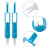 GLADFRESIT Sewing Machine Needle Threader, 2PCS Automatic Sewing Needles Easy